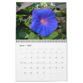 Mural Beau Calendrier des fleurs (Mar 2027)