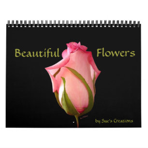 Mural Beau Calendrier des fleurs