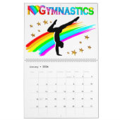MURAL BEAU J'AIME LE CALENDRIER GYMNASTICS (Jan 2026)