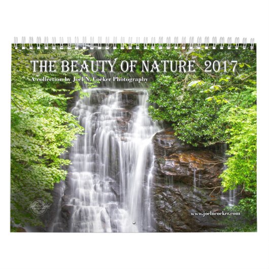 Mural Beauté 2017 de calendrier de photographie de (Protection)