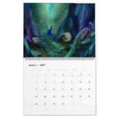Mural Beaux Oiseaux Calendrier artistique (Mar 2027)