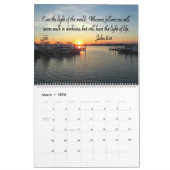 MURAL BELLE BIBLE ET SCRIPTURE CITE CALENDRIER (Mar 2026)