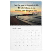 MURAL BELLE BIBLE ET SCRIPTURE CITE CALENDRIER (Jan 2026)