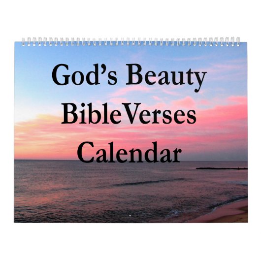 MURAL BELLE BIBLE ET SCRIPTURE CITE CALENDRIER (Protection)