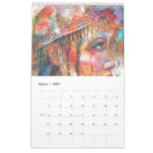 Mural Belles femmes de PMACarlson dans le calendrier (Mar 2027)