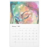 Mural Belles femmes de PMACarlson dans le calendrier (Feb 2027)