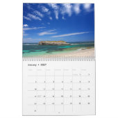 Mural Belles plages 2014 scènes de plage de calendrier (Jan 2027)
