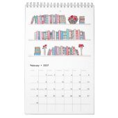 Mural Bibliotherapy : Un calendrier livresque (Feb 2027)