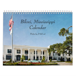 Mural Biloxi, calendrier du Mississippi