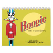 Mural Boogie sur le *reprinted* de calendrier des (Protection)