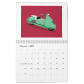 Mural Boogie sur le *reprinted* de calendrier des (Feb 2027)