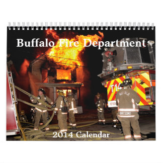 Mural Buffalo, calendrier de NY FireDepartment 2014