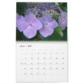 Mural CALENDARS HYDRANGEAS & FERNS Calendrier Cadeaux (Mar 2027)