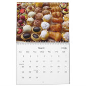 Mural Calendrier 14 de fruit et de nourriture (Mar 2026)