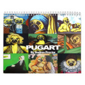 Mural Calendrier $19,95 de PugArt (Protection)