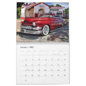 Mural Calendrier 1 de hot rod (Jan 2027)