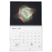 Mural Calendrier 2008 d'événements de l'espace (Feb 2027)