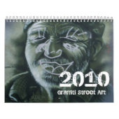 Mural Calendrier 2010 d'art de rue de graffiti (Protection)