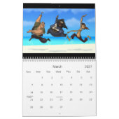 Mural Calendrier 2010 de bande dessinée (Mar 2027)