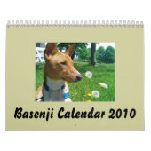 Mural Calendrier 2010 de Basenji (Protection)