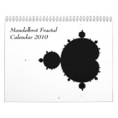Mural Calendrier 2010 de fractale de Mandelbrot (Protection)