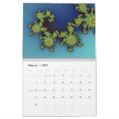 Mural Calendrier 2010 de fractale de Mandelbrot (Feb 2027)