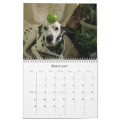 Mural Calendrier 2010 de Pawfile de chien (Mar 2027)
