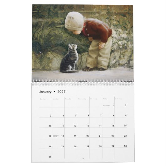 Mural Calendrier 2011 (Jan 2027)