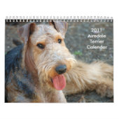 Mural Calendrier 2011 d'Airedale Terrier (Protection)