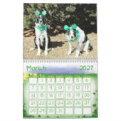 Mural Calendrier 2011 de border collie (Mar 2027)
