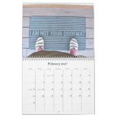 Mural Calendrier 2011 de mot (Feb 2027)