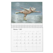 Mural Calendrier 2011 de rat par Kathy Clemente (Feb 2027)