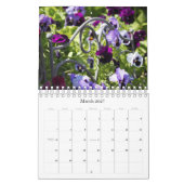 Mural Calendrier 2011 floral (Mar 2027)