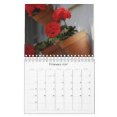 Mural Calendrier 2011 floral (Feb 2027)