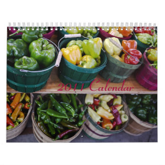 Mural Calendrier 2011 - légume et fruit