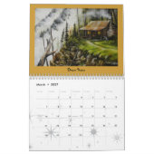 Mural Calendrier 2011 Paysage Art par David Paul (Mar 2027)