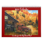 Mural Calendrier 2011 Paysage Art par David Paul (Protection)