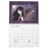 Mural Calendrier 2011 Sorcières, Fantômes, Vampires (Jan 2027)