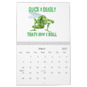 Mural Calendrier 2012 avec blagues Hilarious (Mar 2027)