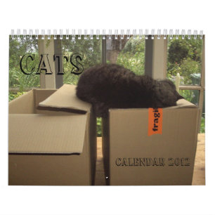 Mural Calendrier 2012 - Chats