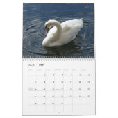 Mural Calendrier 2012 de cygne (Mar 2027)