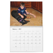 Mural Calendrier 2012 de dobermann (Feb 2027)