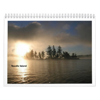 Mural Calendrier 2012 de lac Raquette