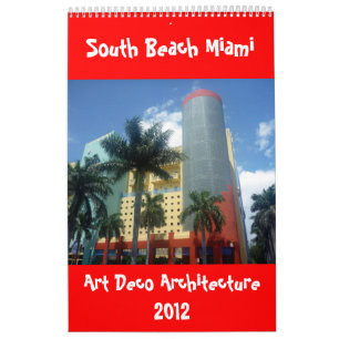Mural calendrier 2012 de Miami