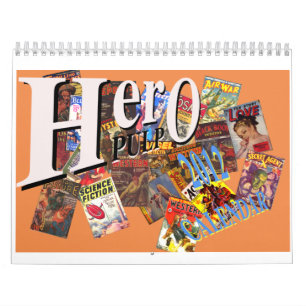 Mural Calendrier 2012 de pulpe de héros