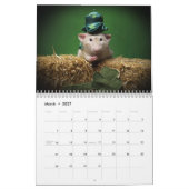 Mural calendrier 2012 de rat (Mar 2027)