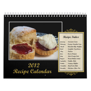 Mural Calendrier 2012 de recette