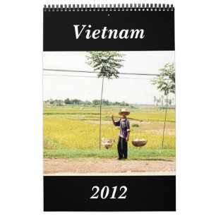 Mural calendrier 2012 du Vietnam