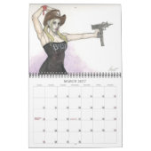 Mural calendrier 2013 d'art (Mar 2027)