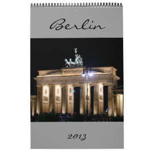 Mural calendrier 2013 de Berlin